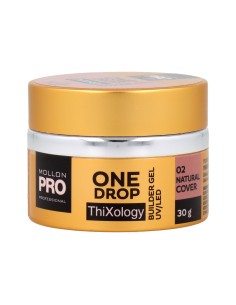 Mollon Pro One Drop Thixology Gel 02 Natural Cover 30 gr