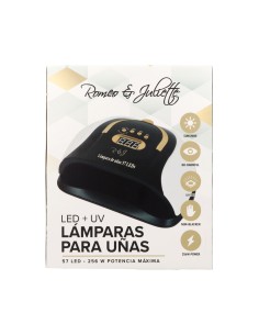 Albi Lampara Led Uv 256V Negra