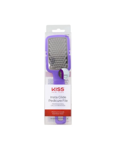Red Kiss Kny Insta Glide Pedicure File Purple Raspador De Callos