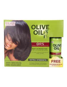 Ors Olive Oil Relaxer Kit Ex-Strength (Olive+Shea+Peq)