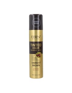 Ebin New York Tinted Color Darkest Brown Spray 100 ml