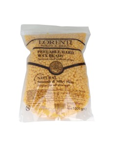 Lorenti Hair Perlas de cera depilatoria 1000 ml Natural