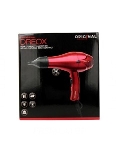 Sinelco Original Dreox Secador de Cabello Rojo 2000 W