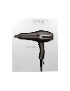 Sinelco Ultron Iconic 3650 Secador de Pelo Negro