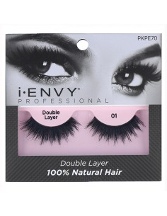 I Envy Strip Lash/Pestañas Banda Double Layer 01 (Pkpe70)