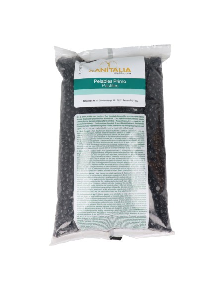 Idema Cera en Perlas Black 1 kg.
