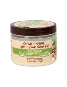 Creme Of Nature Aloe Black Castor Oil Anti -Breakage Tratamiento 135 gr