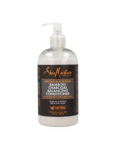 Shea Moisture African Black Soap Bamboo Charcoal Acondicionador 384 ml