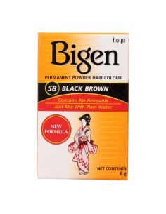 Bigen 58 Black Brown 6 Gr