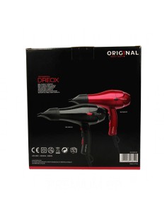 Sinelco Original Dreox Secador de Cabello Negro 2000 W 2