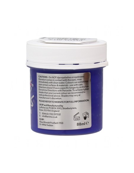 Directions Semi Permanent Hair Color Pastel Blue Mascarilla 88 ml