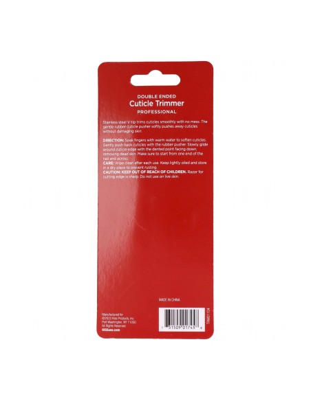 Red Kiss New York Cuticle Trimmer