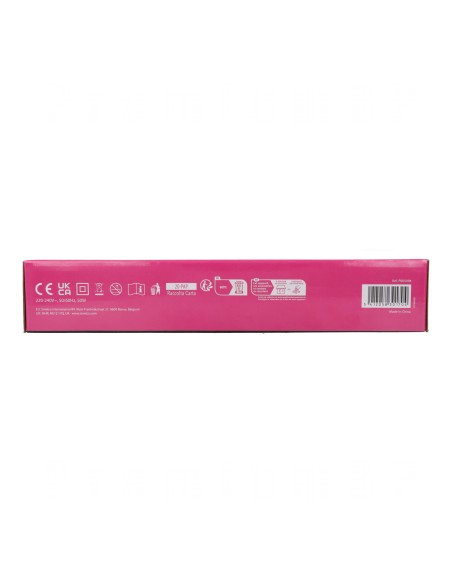 Sinelco Neox Plancha Ceramica Rosa/Plata Fluo
