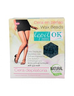 Depil Ok Cera En Perlas Azul 1000 gr