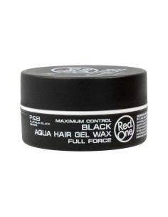 Red One Full Force Aqua Hair Wax Black Gel 150 ml