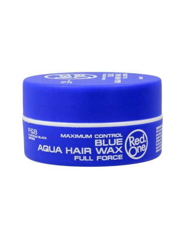 Red One Full Force Aqua Hair Wax Blue Gel 150 ml