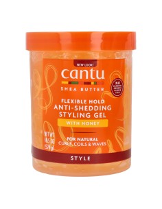 Cantu Shea Butter Styling Gel Con Miel 18 5Oz/524G (Anti-Shedding)