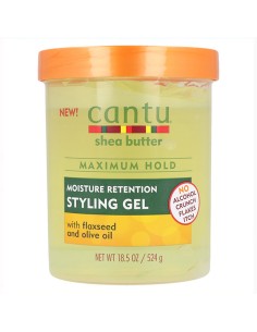 Cantu Shea Butter Styling Con Semilla De Lino Aceite De Oliva Gel 524 gr
